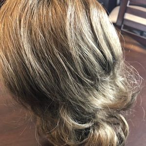 Cheer Flipzz synthetic tie in  pony tail